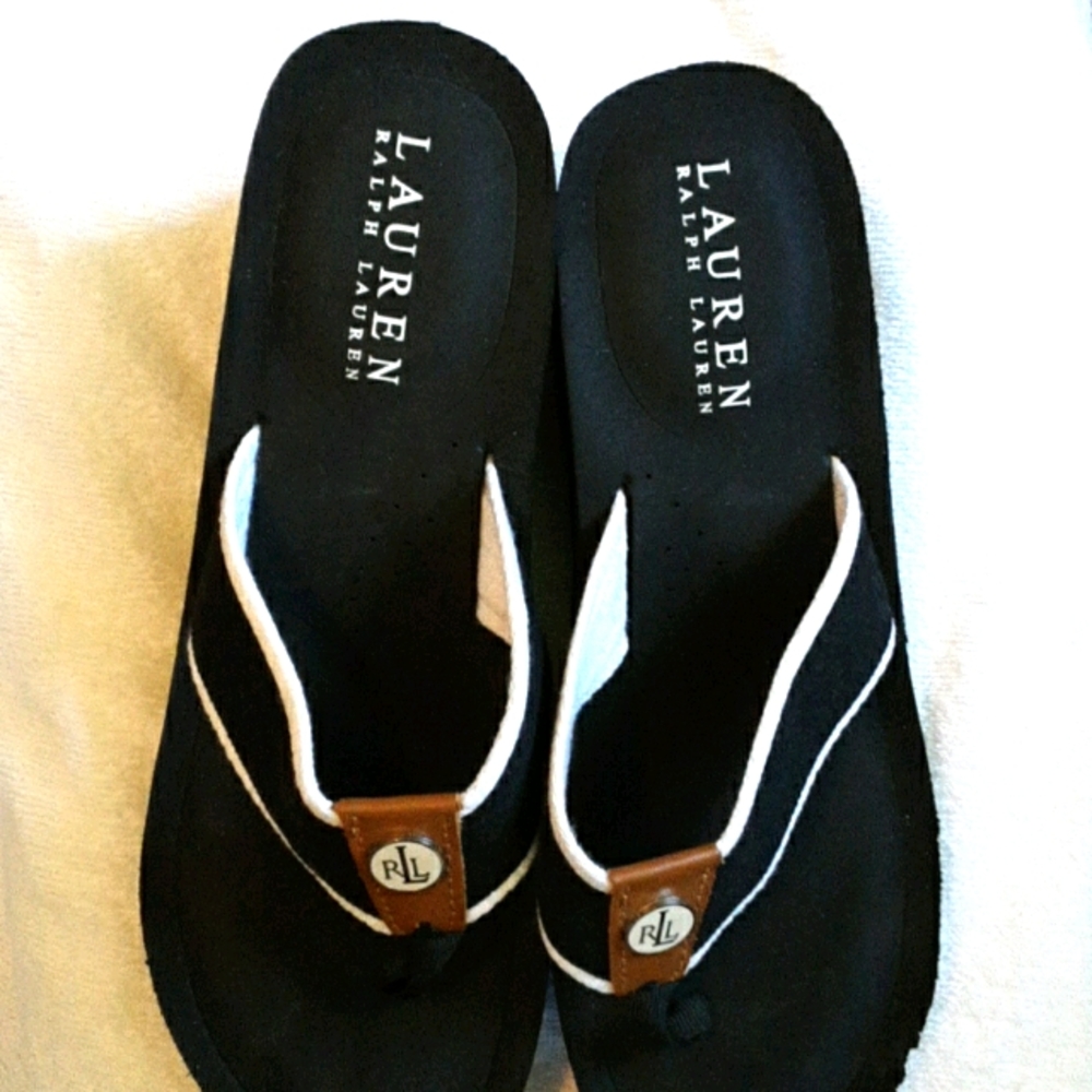 Ralph Lauren flip flops